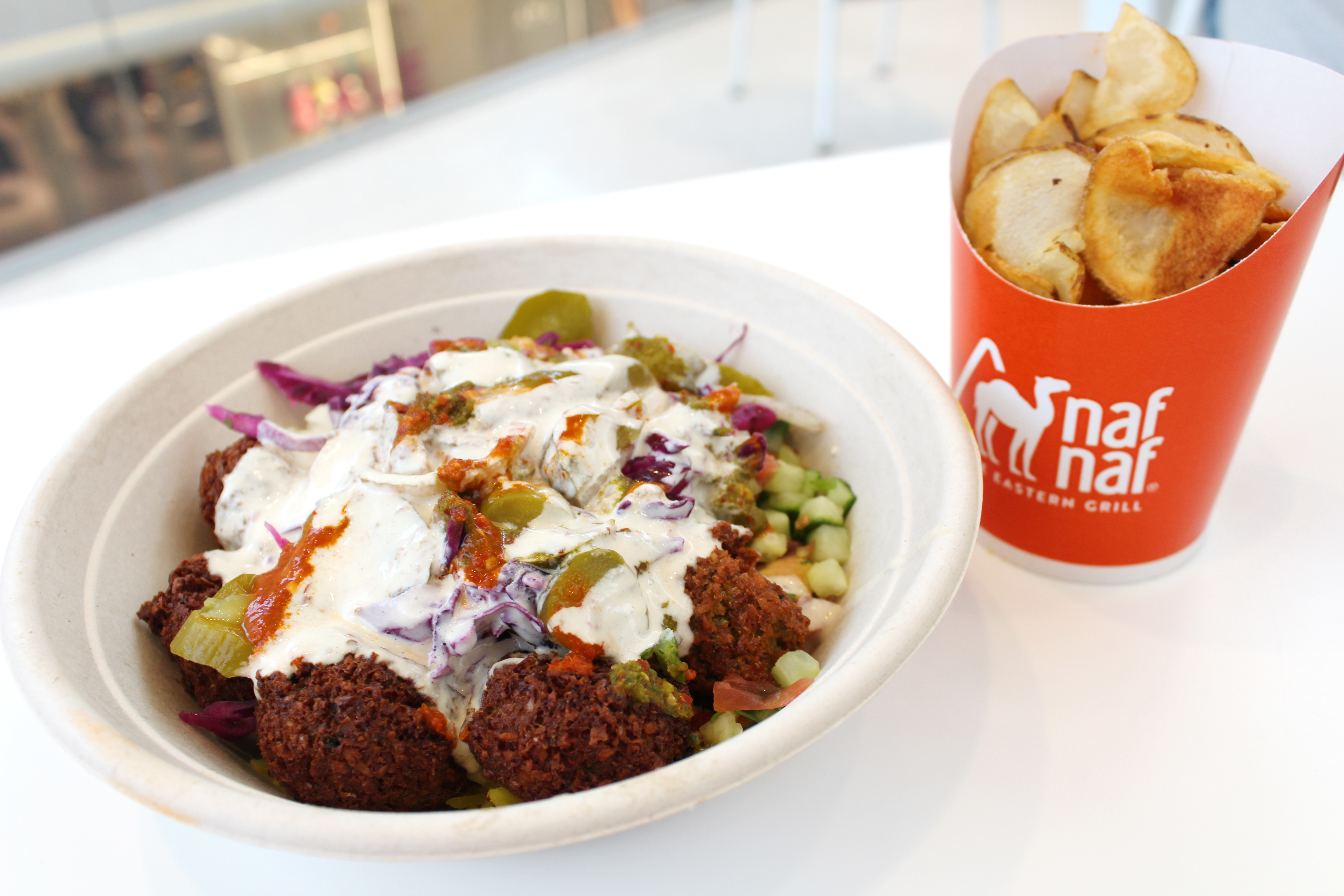 picture of falafel bowl